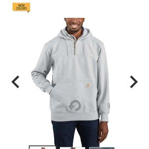 CARHARTT PAXTON HEAVYWEIGHT HOODED ZIP SWEATSHIRT